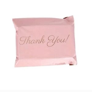 Pink "Thank You" Shipping Mailer Envelope - Home Office Supplies